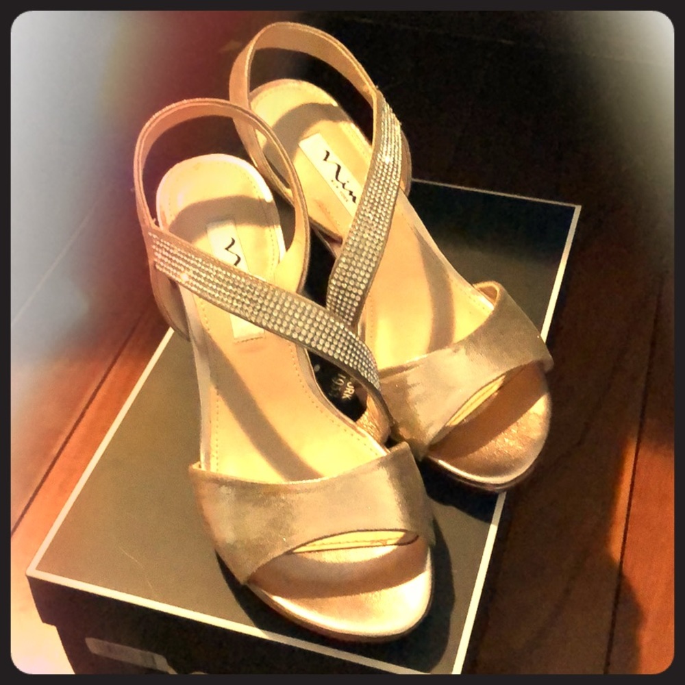 Nina Novelle Slingback Heels, size 7